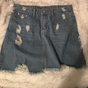 XL Denim Skirt