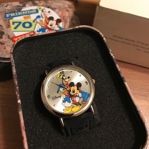 Mickey and friends watch