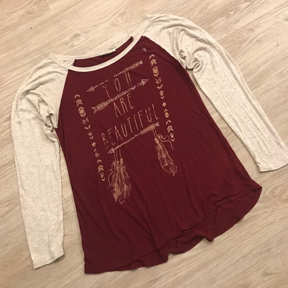Super Comfy and Fluid Jersey Top with Sparkle!