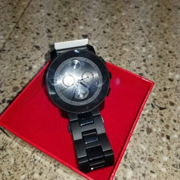 Movado Mens Swiss Chronograph BOLD Watch - Picture 4 of 6