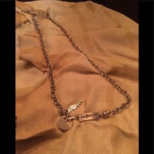 Betsy Johnson Silver Chain Belt