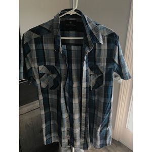 Men's Shout house short sleeve button down