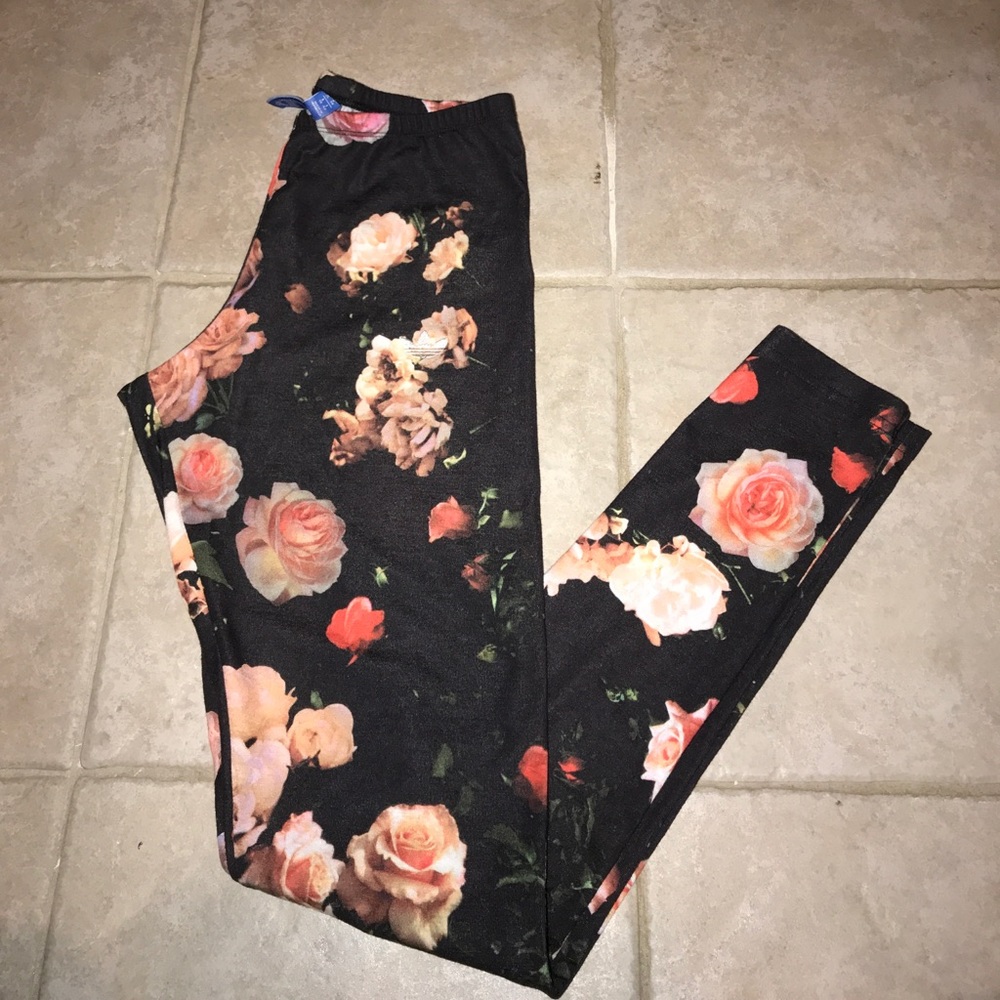 RARE adidas rita ora rose leggings!