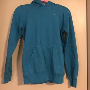 Blue Nike hoodie