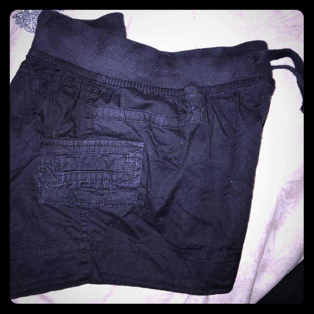 Black shorts
