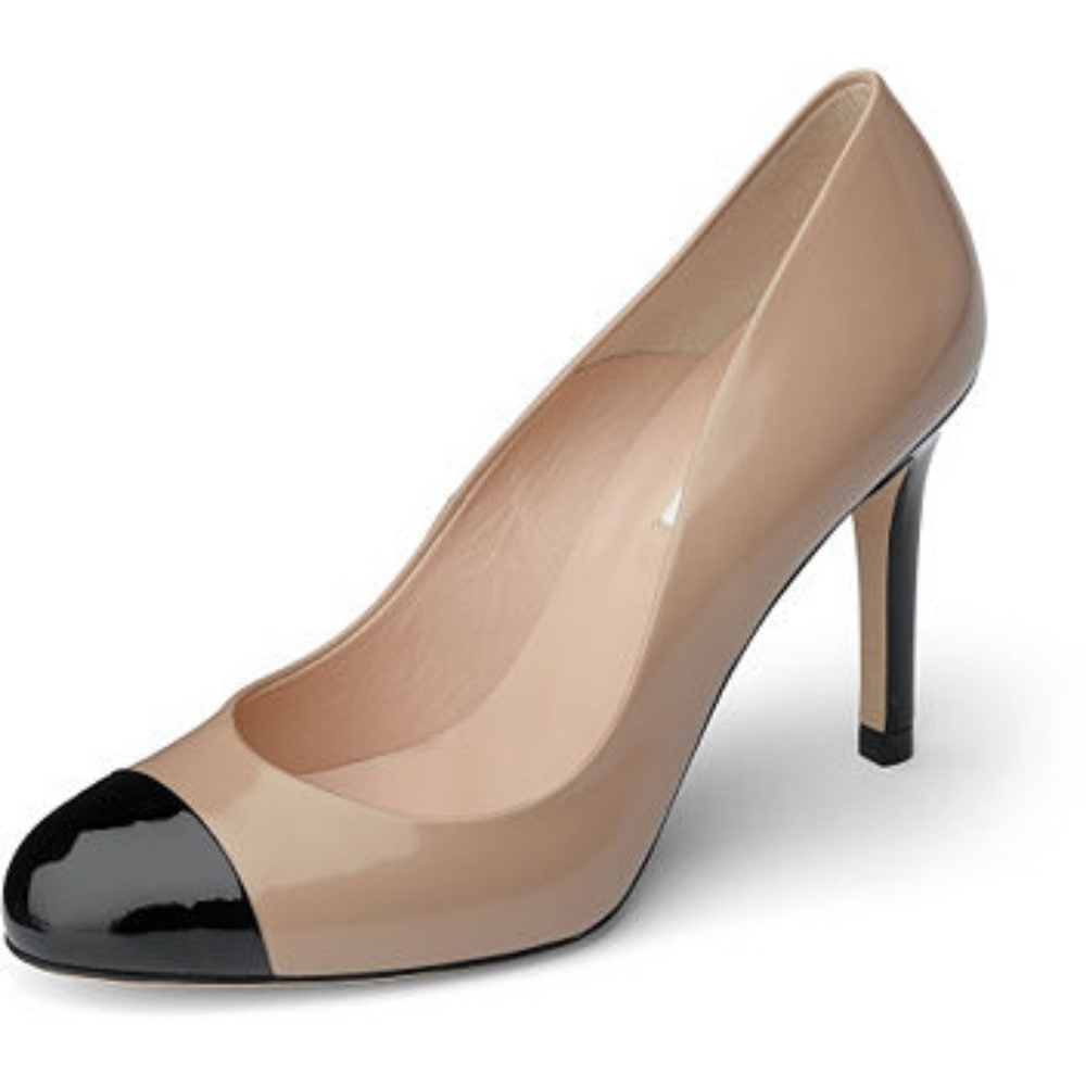 LK Bennett Bruton Cap Toe Pumps