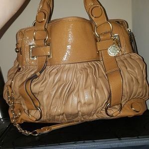 Rampage large tan handbag