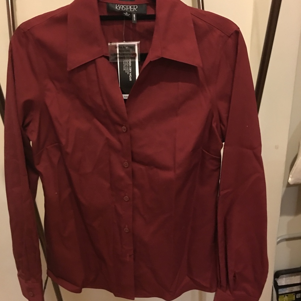 Kasper non-iron button down