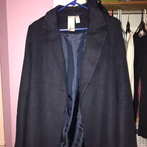 Blue Fall Jacket: Forever 21