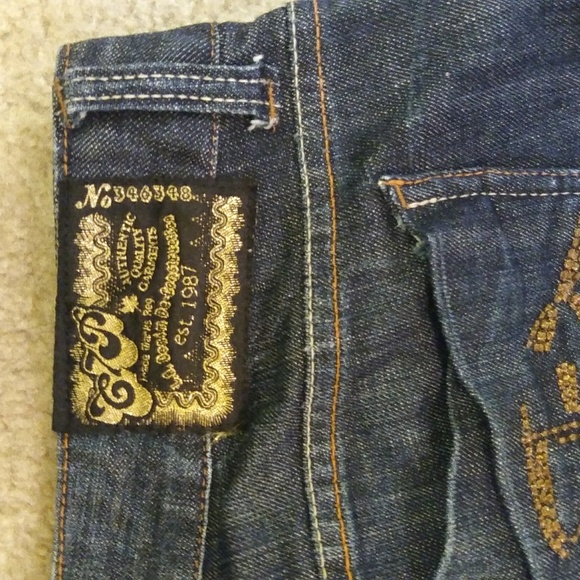 Chip and Pepper Extreme Flare Low Rise Jeans Sz9 - Picture 4 of 6