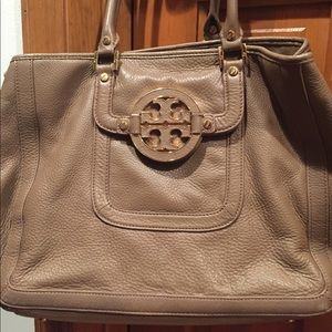 Tory burch tan handbag