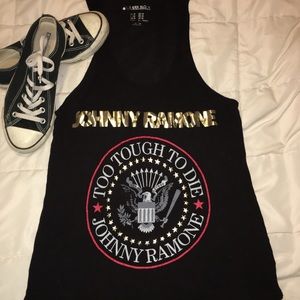 Ramones racer back tank top
