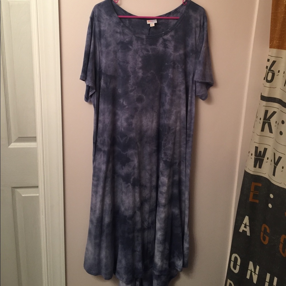 UNICORN! Tie-Dye LuLaRoe Carly Dress