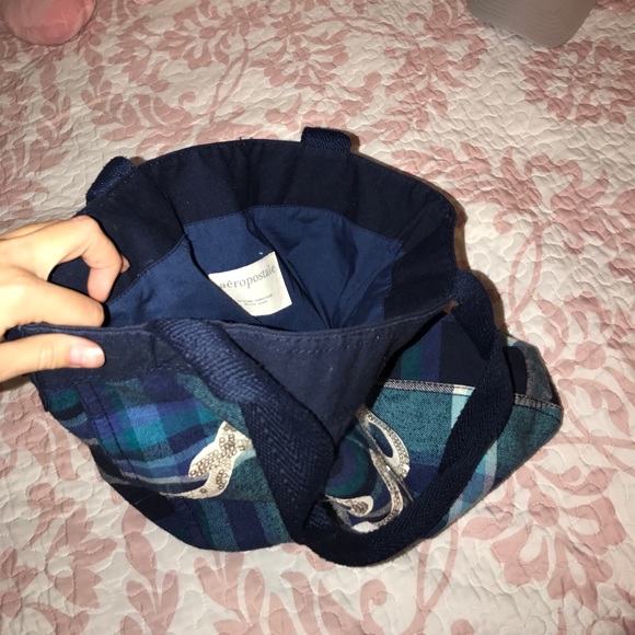 Aeropostale plaid tote - Picture 3 of 5