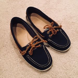 Sperry Firefish Boat Shoes - Blue 6M