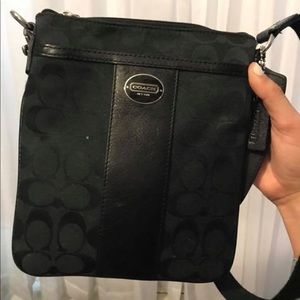 Coach cross body purse