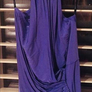 Periwinkle shimmery Marciano dress