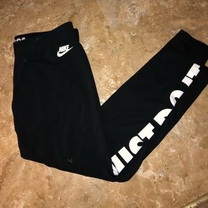 Black Nike Joggers