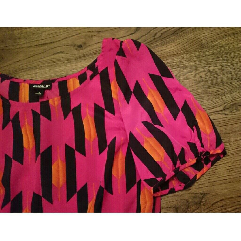 Allen Schwartz Keyhole back button down dress - Picture 5 of 8