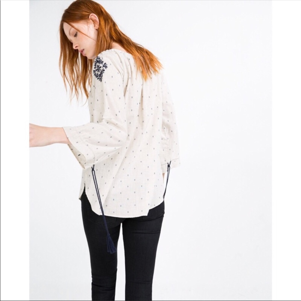 NWT Zara Blouse - Picture 2 of 7