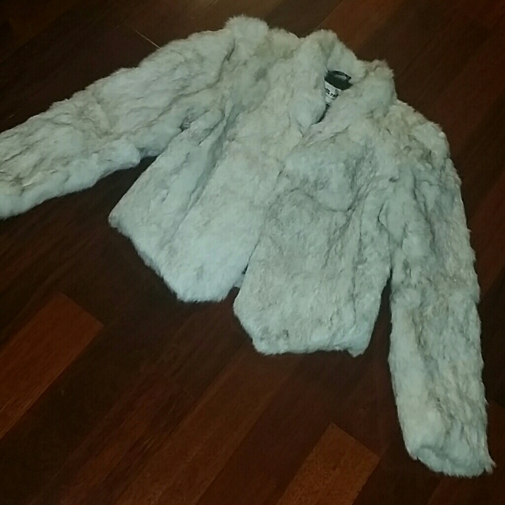 Split end Ltd Rabbit Short Coat