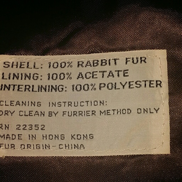Split end Ltd Rabbit Short Coat - Picture 2 of 4