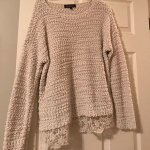 Soft popcorn sweater