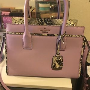 kate spade snakeskin purse
