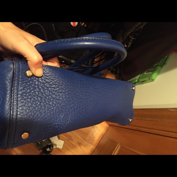Kate spade large blue hand bag - Picture 3 of 3