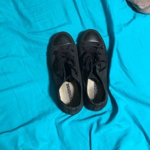 All black converse
