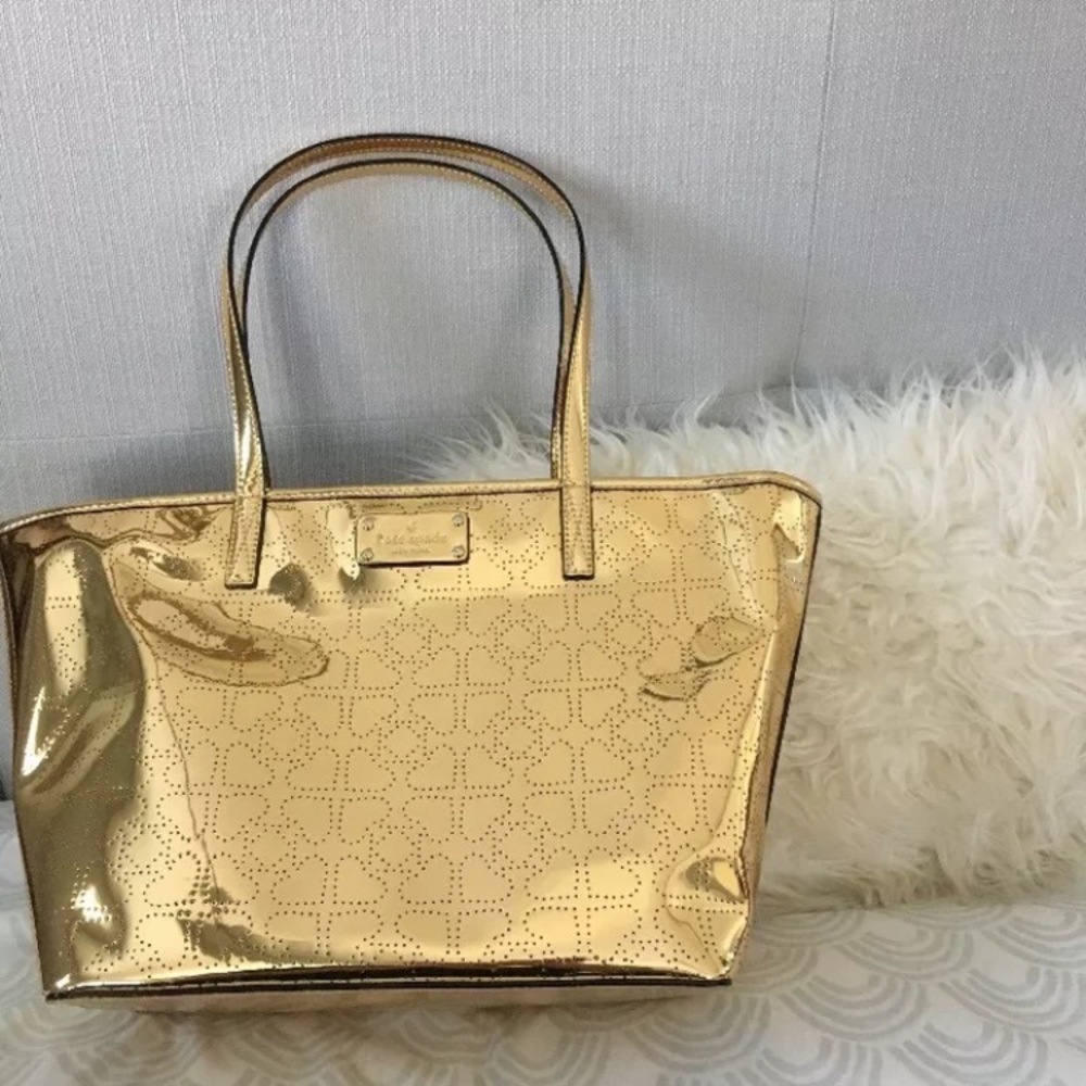 Kate Spade Gold Metro Purse