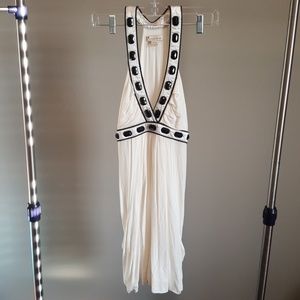 Sleeveless beaded dress