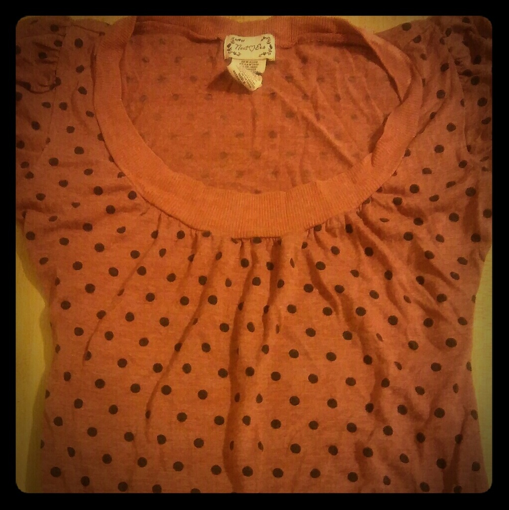 Next Era Cute Polka Dot Shirt