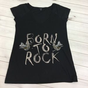 Zara black tee