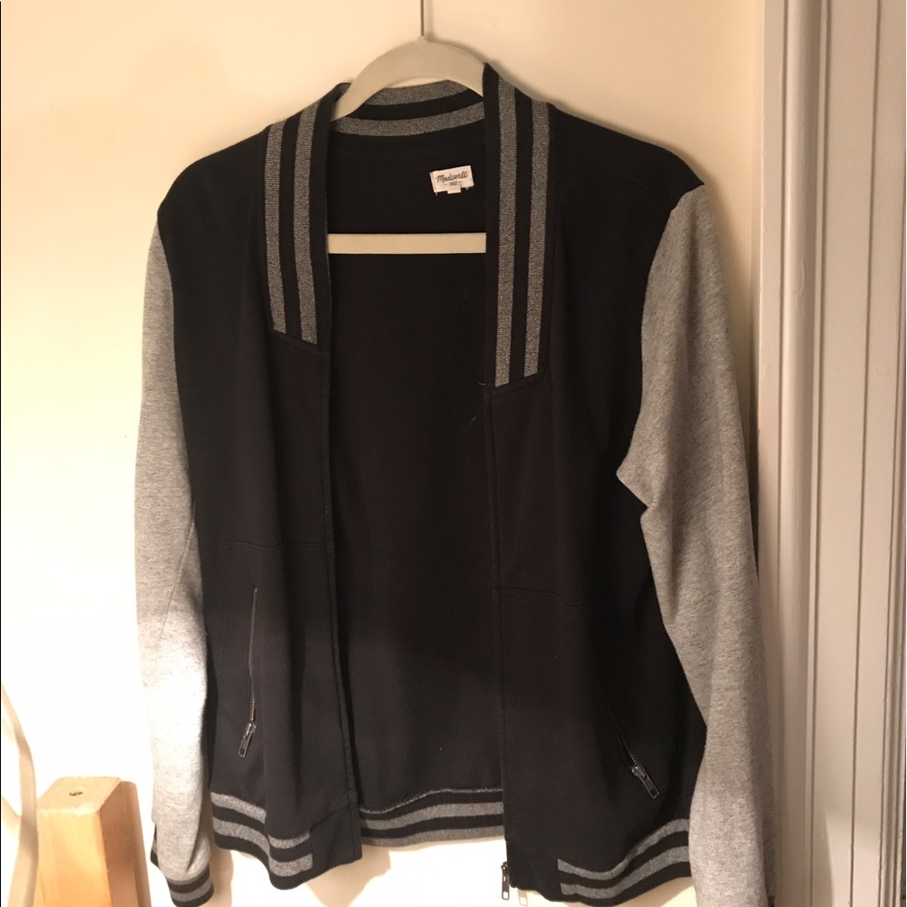 Lightweight zip-up sweater/jacket