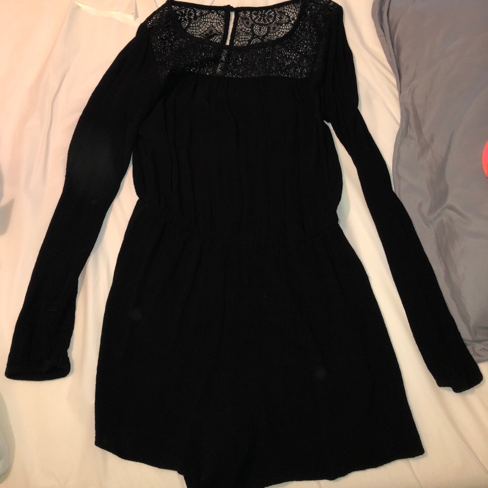 long sleeve romper