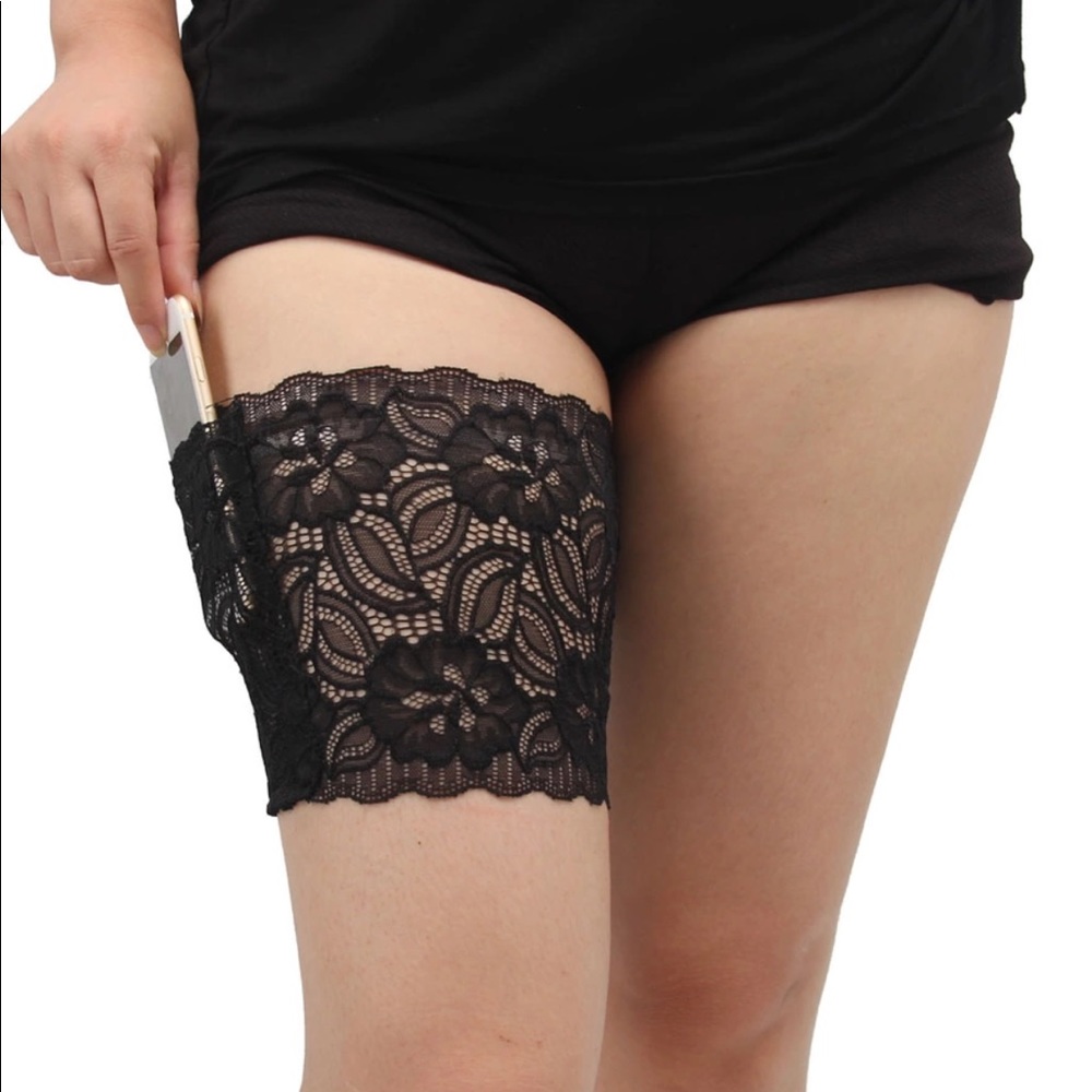 Cell Phone / Money Pocket Garter Travel Leg Wallet - Picture 7 of 8