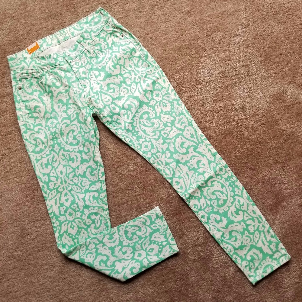 New Old Navy women's printed skinny stretch jeans