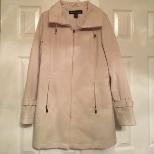 Cream all weather coat