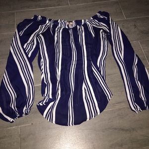 Forever 21 flowy of the shoulder top