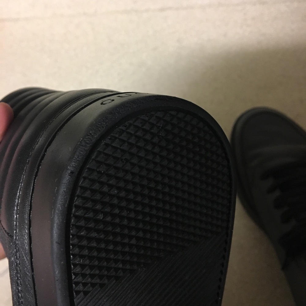 Gucci 'Common' High Top Black Size 10.5G / 11.5 US - Picture 8 of 8