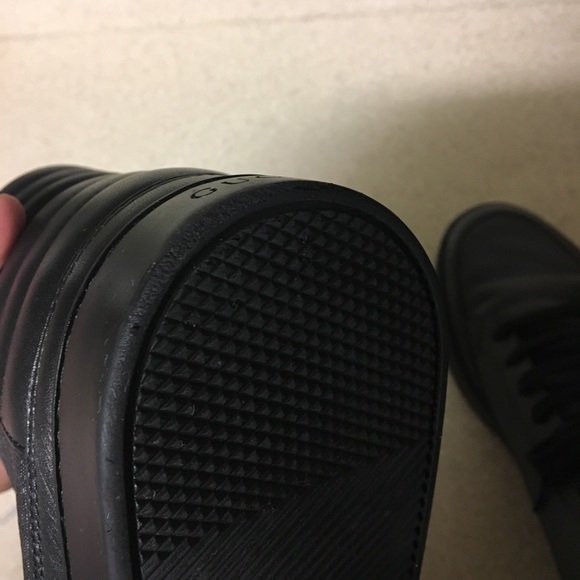 Gucci 'Common' High Top Black Size 10.5G / 11.5 US - Picture 8 of 8