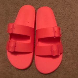 Pink slides
