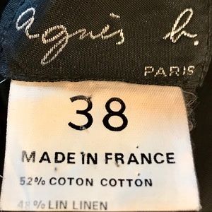 LBD Little black dress — Agnes B., Paris — vintage