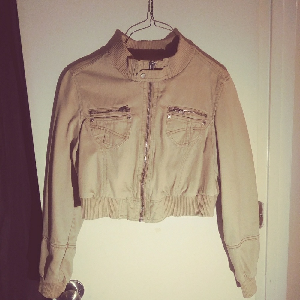 Beige Jacket