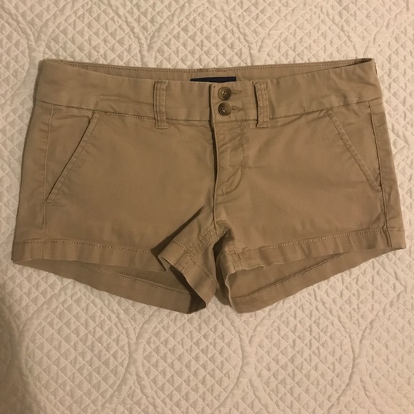 American Eagle Outfitters Pants - AEO Khaki Shorts Size 2