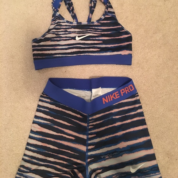 Nike Other - Nike pro sports bra and shorts