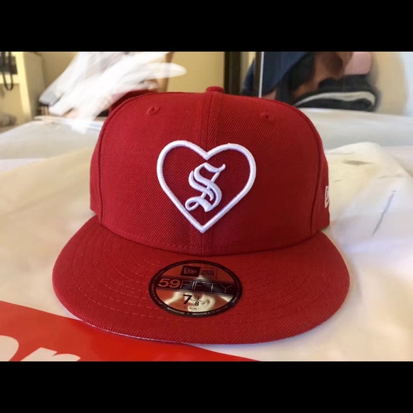 Supreme red cap