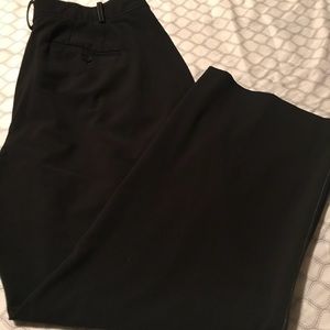 Lane Bryant slacks with white stitching