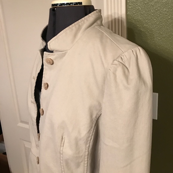 LOFT Cream Jacket - Picture 2 of 4